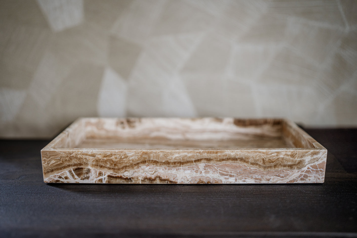 MOOISA Dienblad Sandal Onyx 40x20x5cm