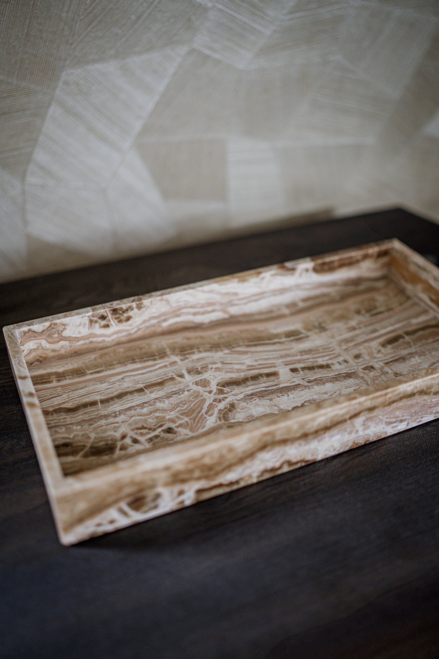 MOOISA Dienblad Sandal Onyx 40x20x5cm