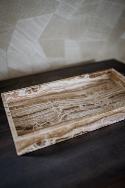 MOOISA Dienblad Sandal Onyx 40x20x5cm