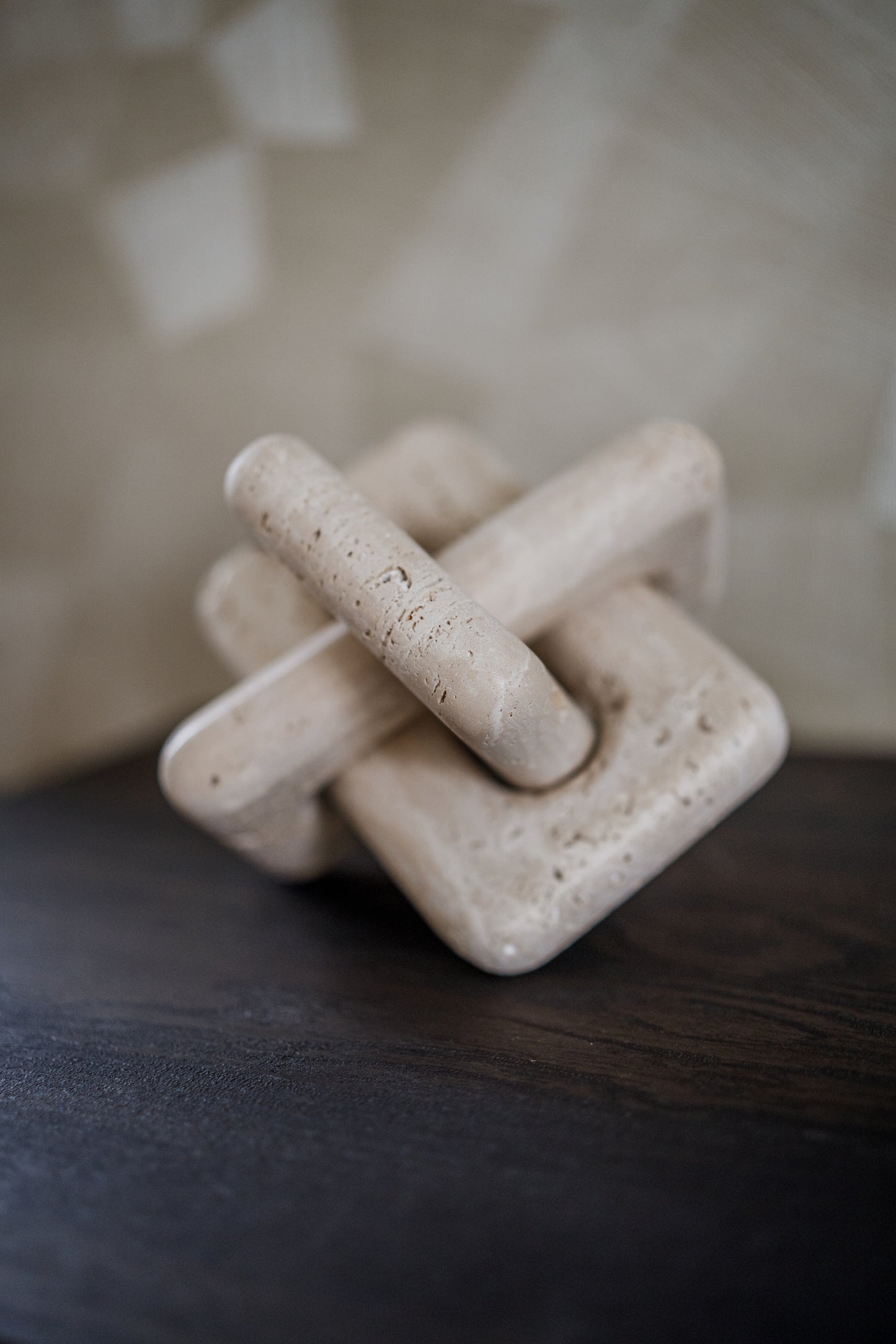 EICHHOLTZ Object Eras travertine