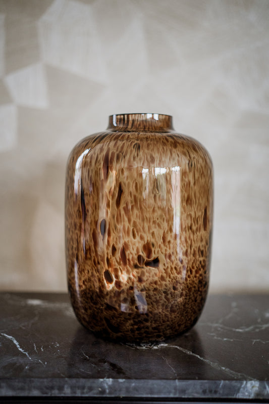 Luxury Living - Cheetah Vaas Brown Medium
